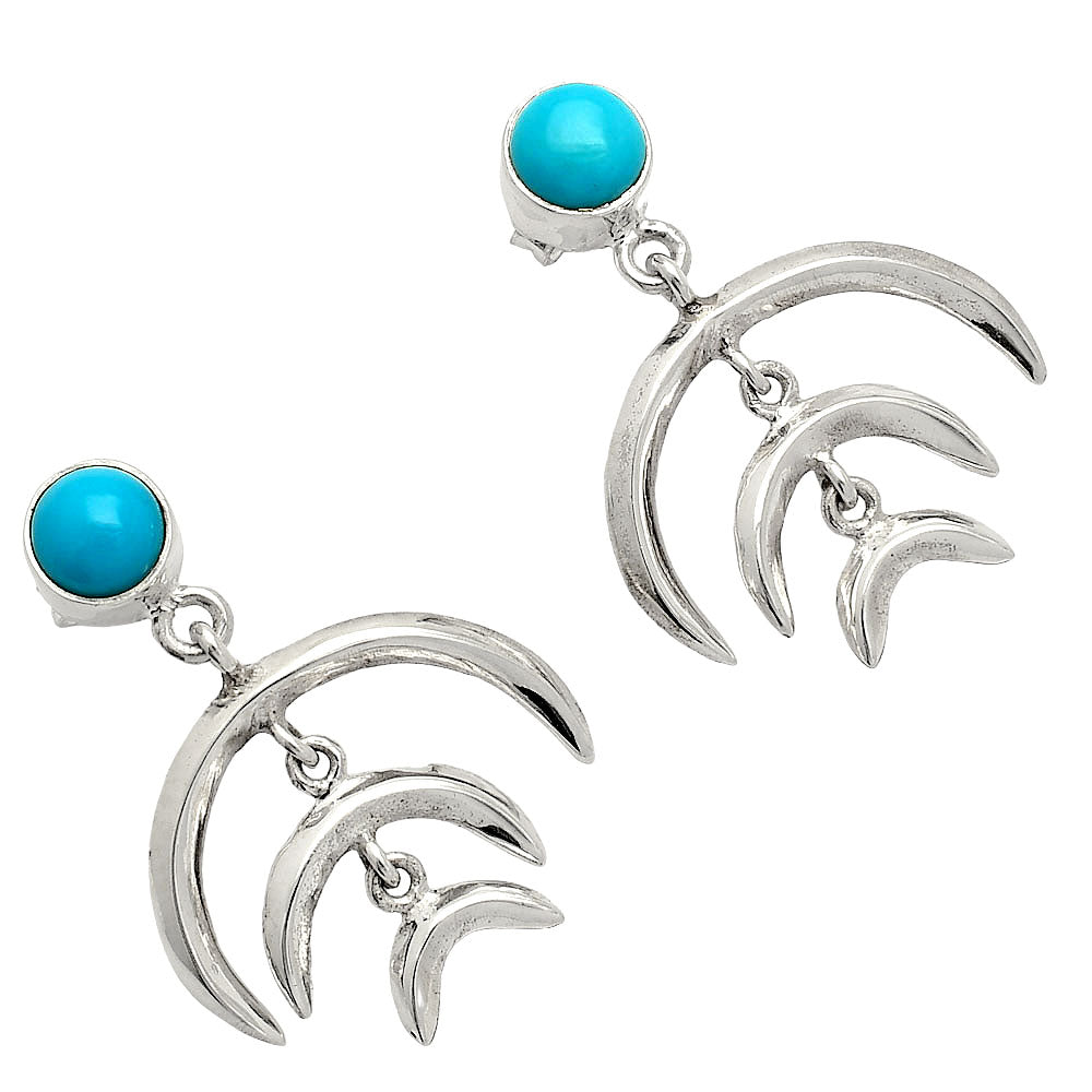 Sleeping Beauty Turquoise - USA Earrings E-1249 SDE84373