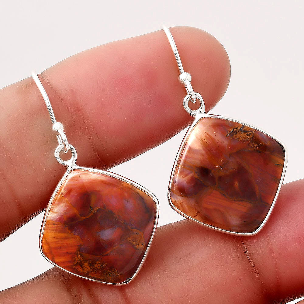 Natural Pietersite - Namibia Earrings E-1001 SDE88167