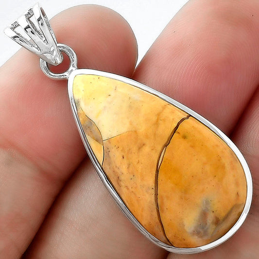 Natural Brecciated Mookaite Pendant P-1002 SDP102372