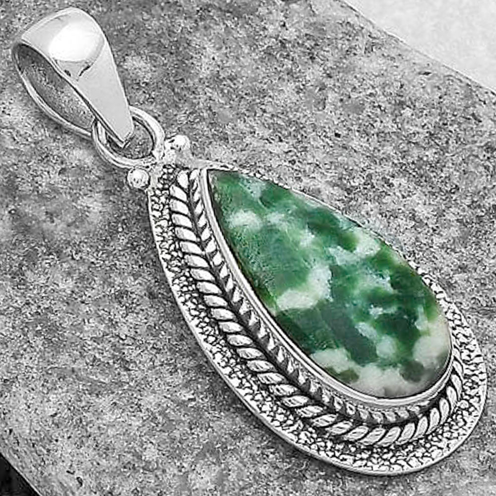 Natural Dioptase Pendant P-1181 SDP102563