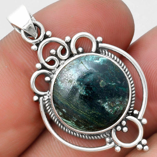 Natural Larsonite Jasper Pendant P-1569 SDP103324