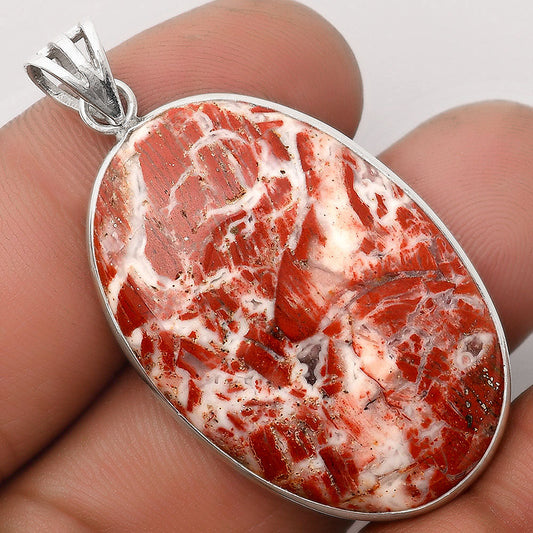Natural Rosetta Picture Jasper Pendant P-1001 SDP106555
