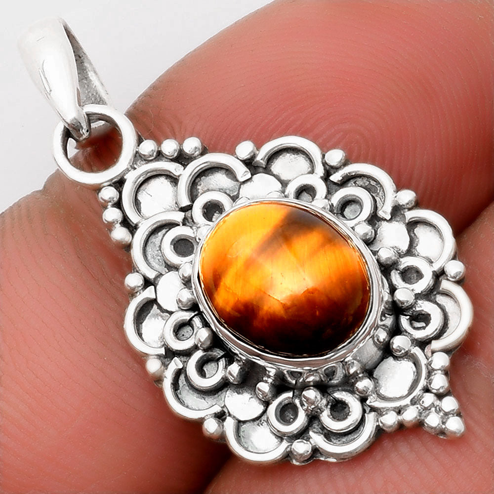 Natural Tiger Eye - Africa Pendant P-1214 SDP107601