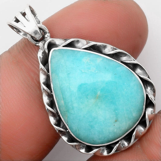 Natural Paraiba Amazonite Pendant P-1081 SDP107716