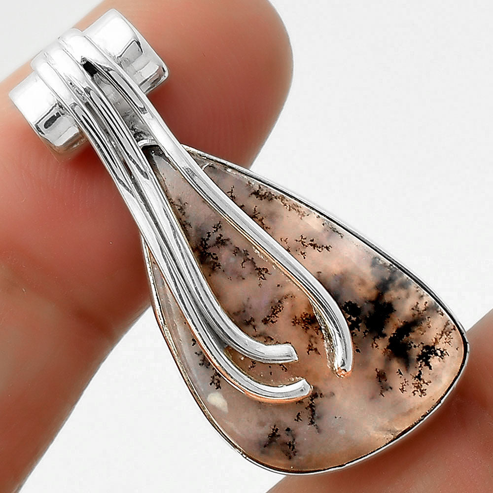 Natural Amethyst Sage Agate - Nevada Pendant P-1675 SDP109591