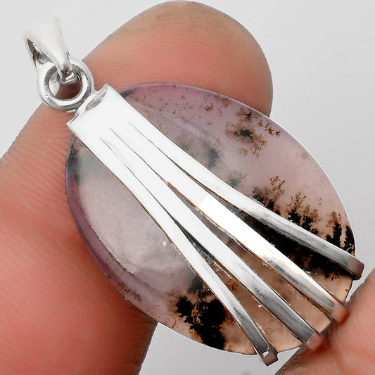 Natural Amethyst Sage Agate - Nevada Pendant P-1302 SDP109874