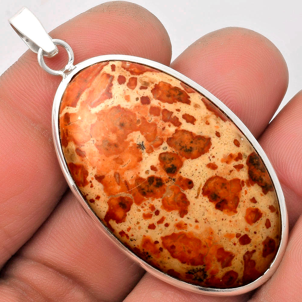 Natural Asteroid Jasper Pendant P-1001 SDP110572