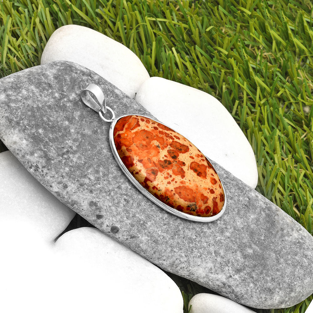 Natural Asteroid Jasper Pendant P-1001 SDP110572