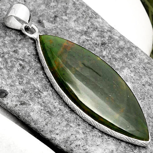 Natural Chrome Chalcedony Pendant P-1053 SDP111049