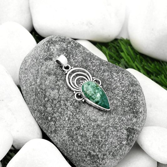 Natural Larsonite Jasper Pendant P-1541 SDP111499
