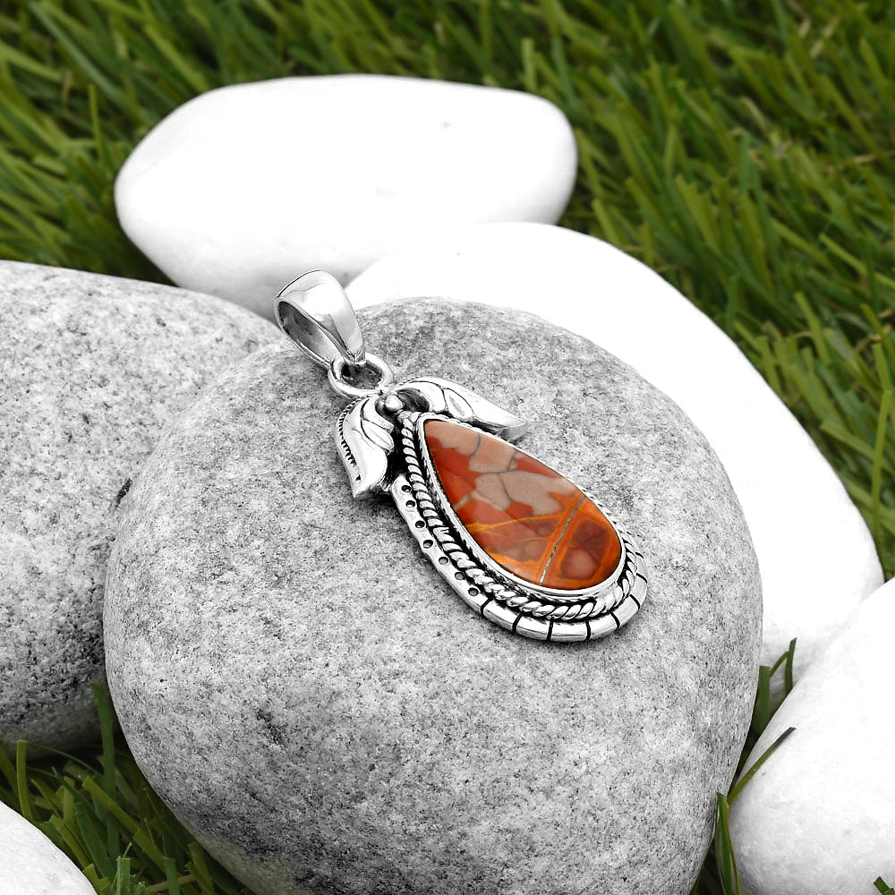 Natural Noreena Jasper Pendant P-1567 SDP114567