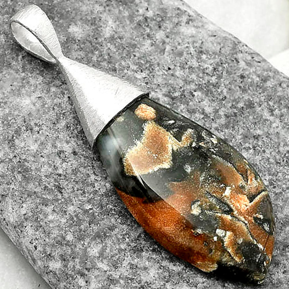 Natural Tabu Jasper Pendant P-1016 SDP116636