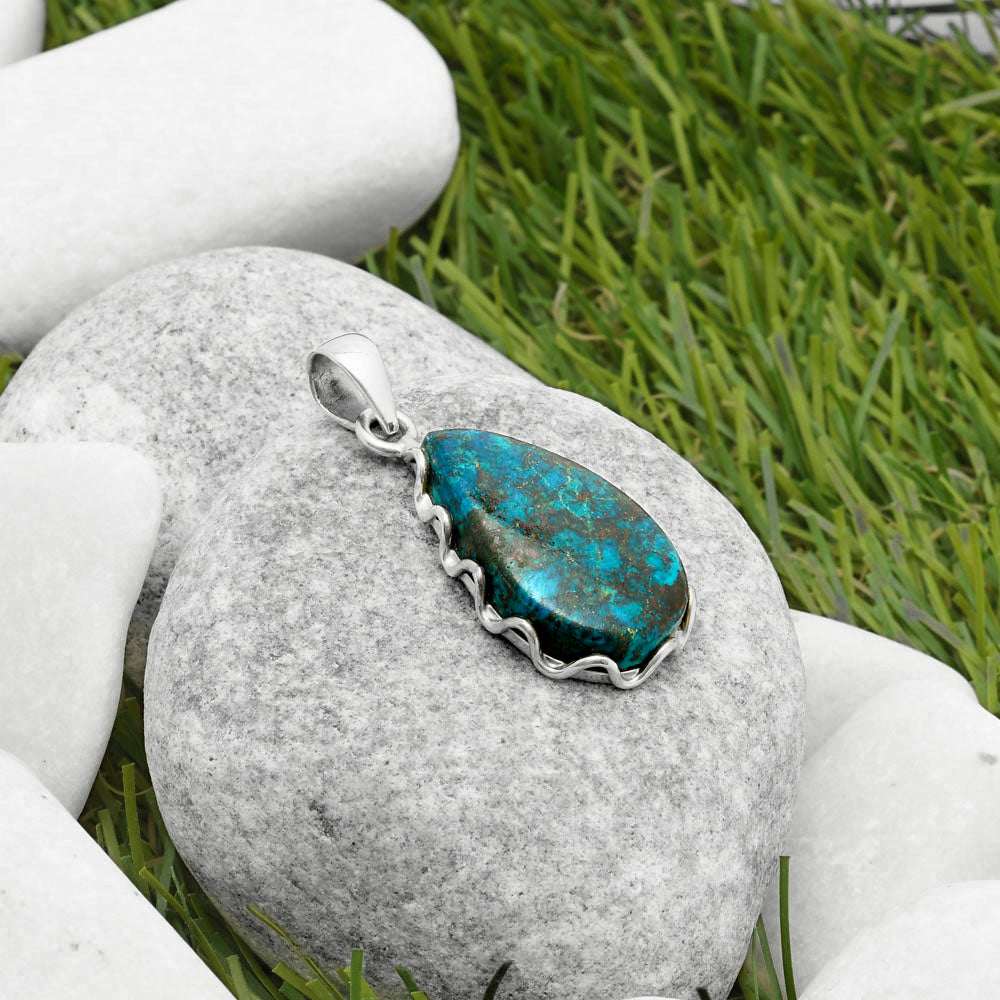Natural Shattuckite - USA Pendant P-1624 SDP117612