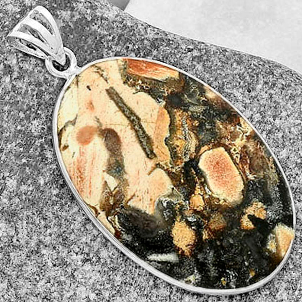 Natural Tabu Jasper Pendant P-1001 SDP118369