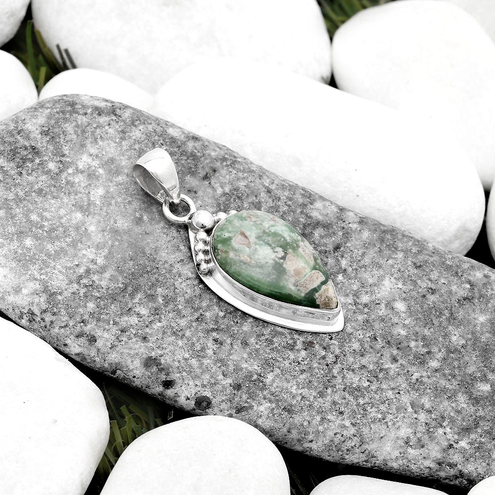 Natural Utah Variscite Pendant P-1350 SDP119801