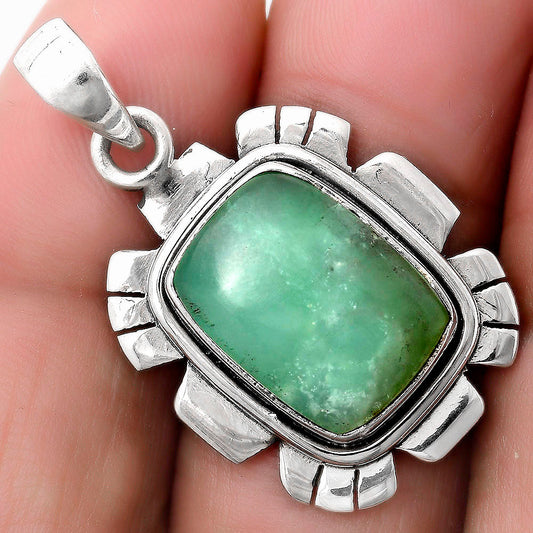 Natural Boulder Chrysoprase Australia Pendant P-1179 SDP119956