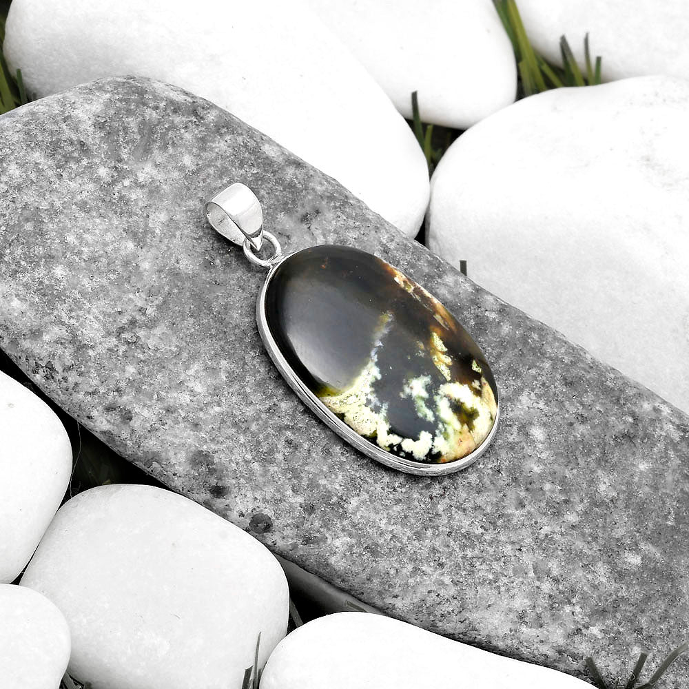 Natural Chrome Chalcedony Pendant P-1001 SDP120262