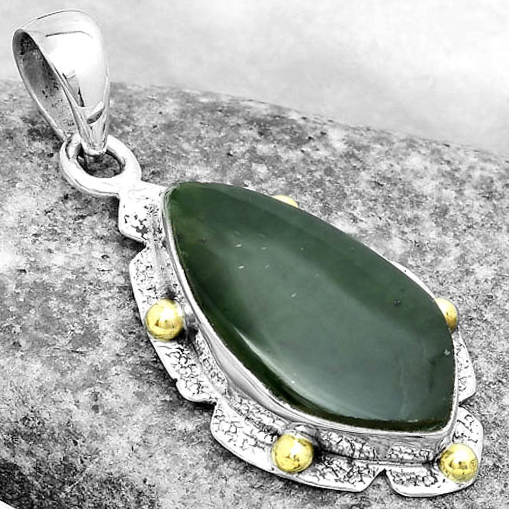 Natural Chrome Chalcedony Pendant P-1485 SDP123723