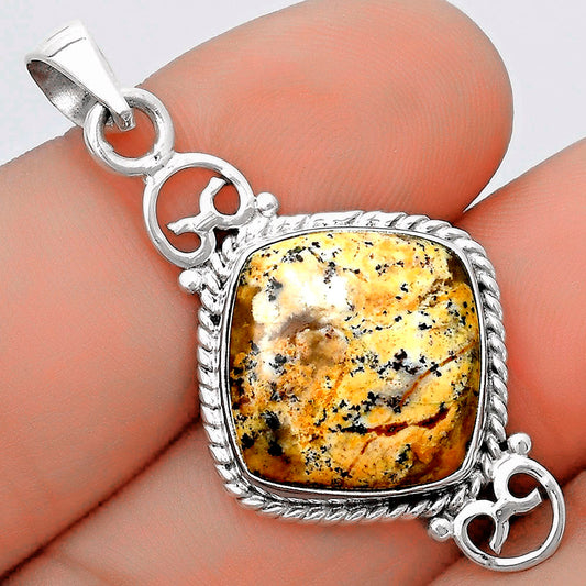 Natural Picture Jasper Pendant P-1696 SDP124069