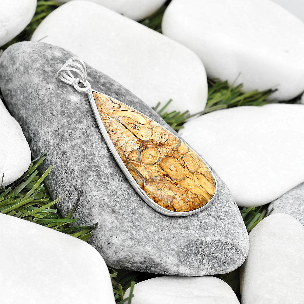 Natural Rock Calcy Pendant P-1001 SDP124845
