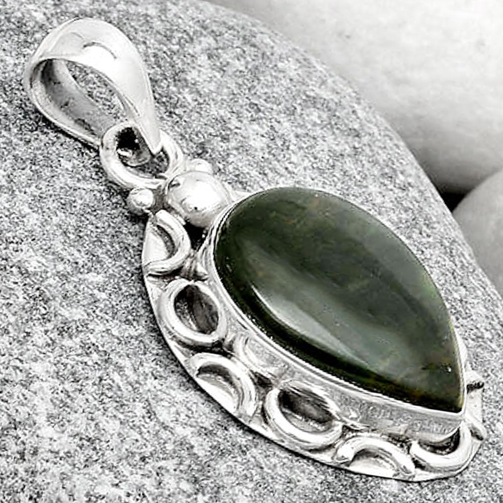 Natural Chrome Chalcedony Pendant P-1242 SDP126249