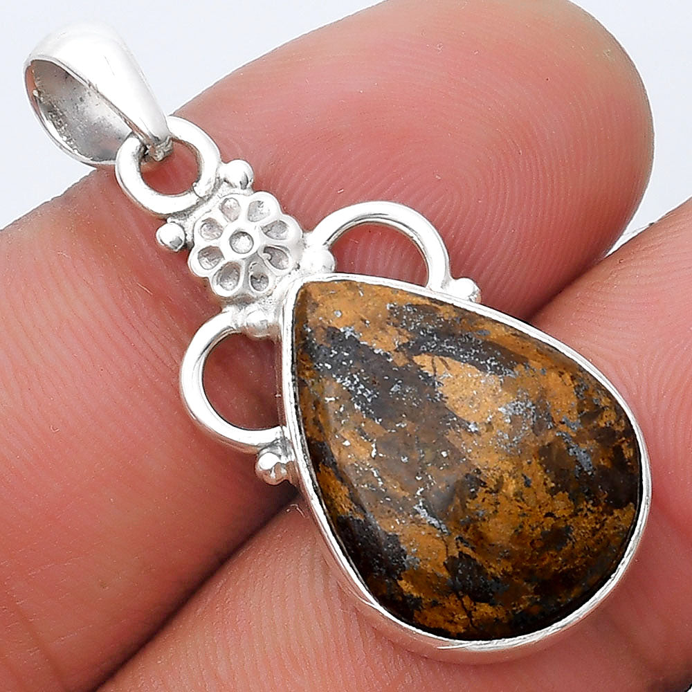 Natural Bronzite Pendant P-1220 SDP126904