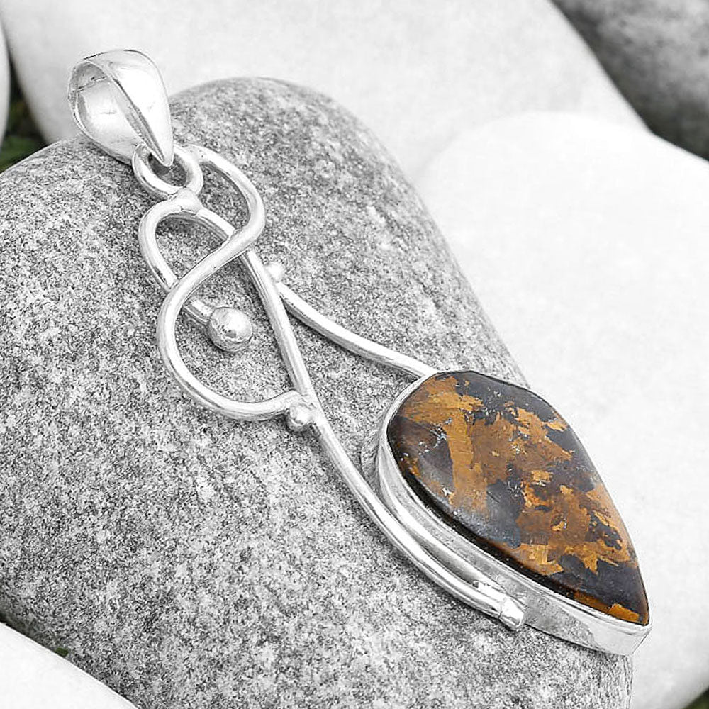 Natural Bronzite Pendant P-1036 SDP127001