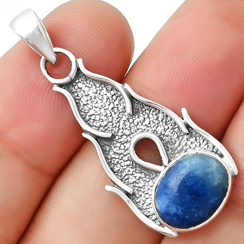 Natural Blue Quartz Pendant P-1400 SDP127301