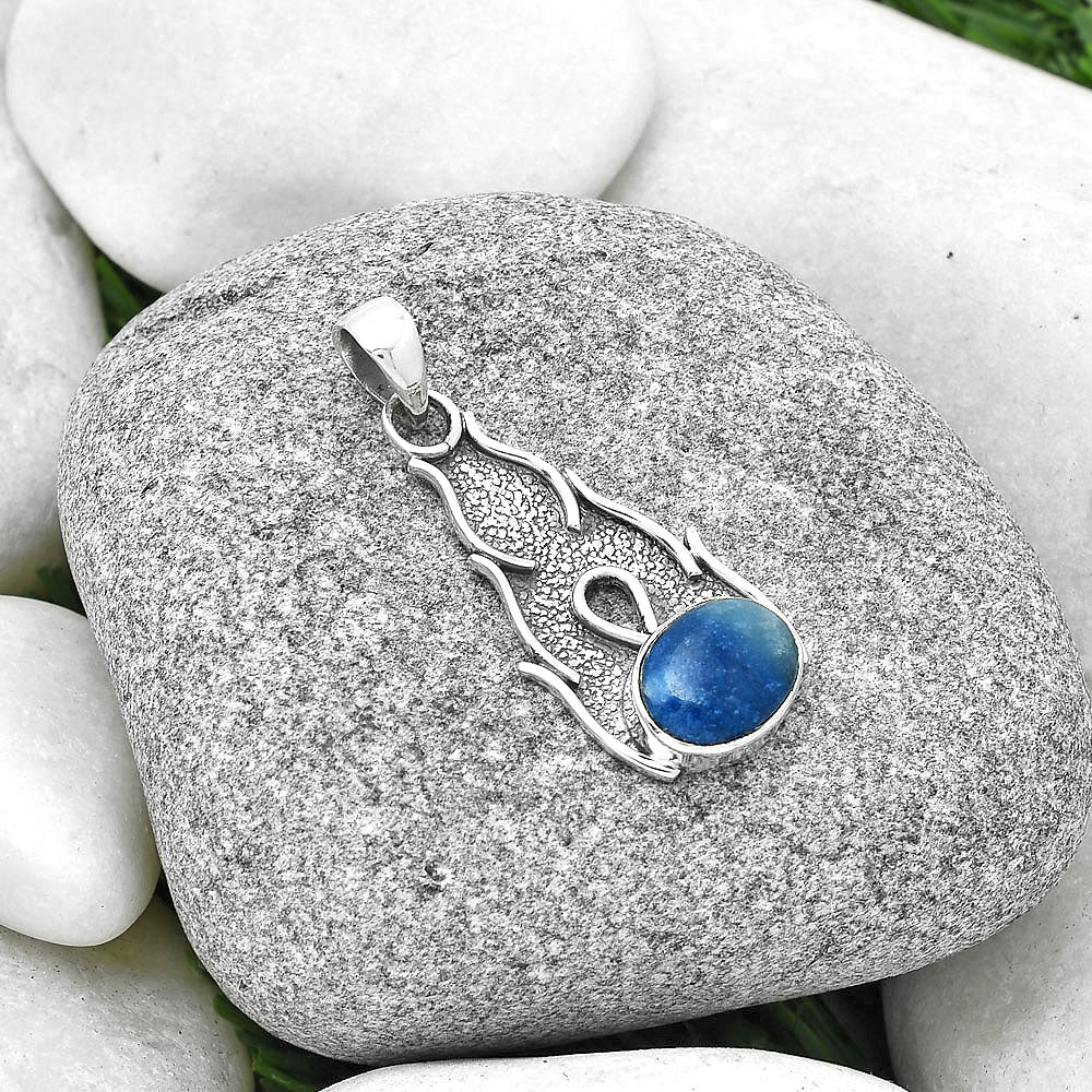 Natural Blue Quartz Pendant P-1400 SDP127301