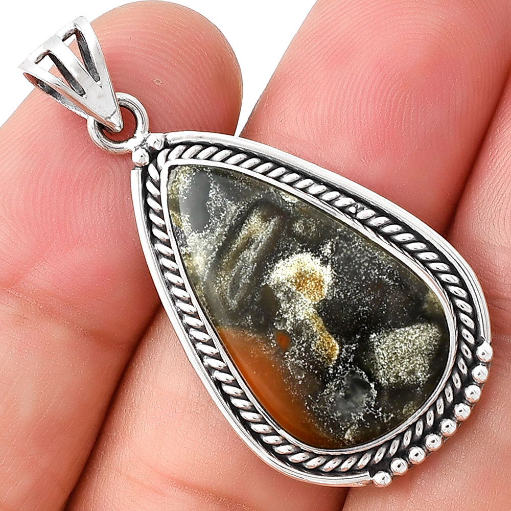 Natural Tabu Jasper Pendant P-1104 SDP128161