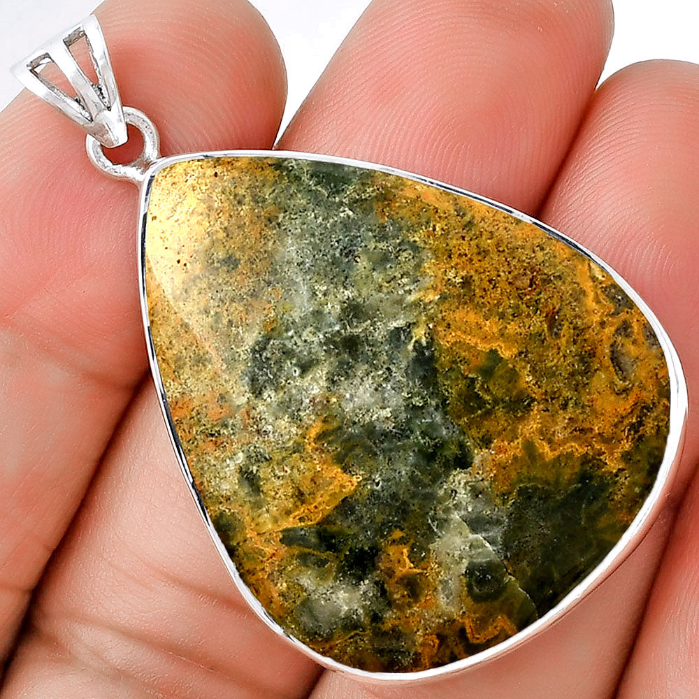 Natural Ocean Jasper - Madagascar Pendant P-1001 SDP128582
