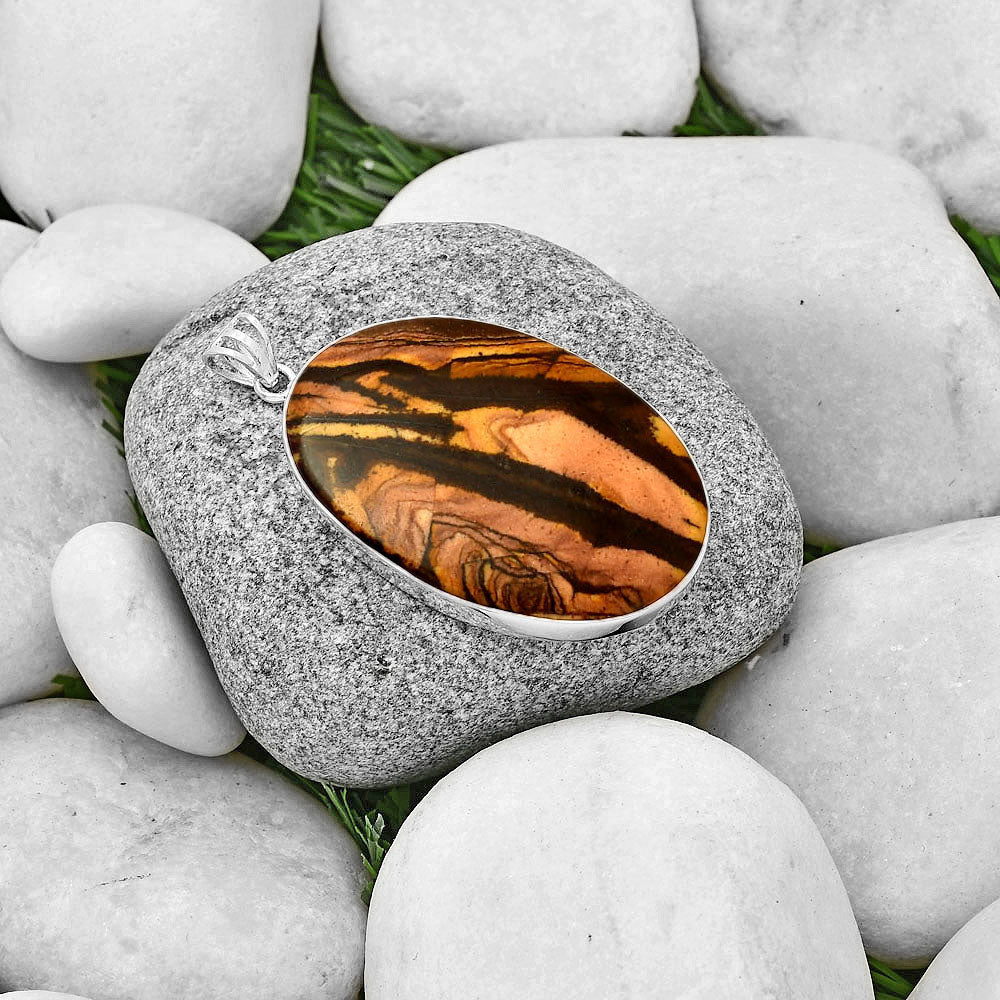 Natural Outback Jasper Pendant P-1001 SDP128626