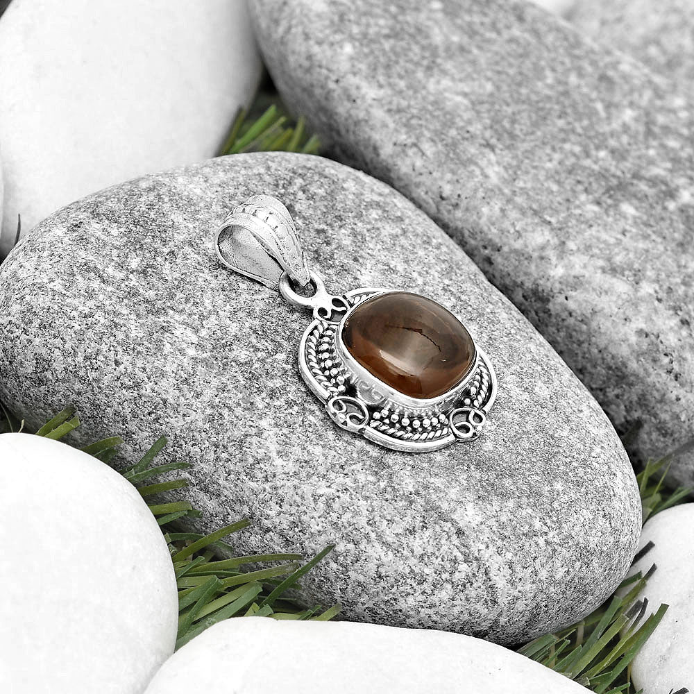 Natural Smoky Quartz - Brazil Pendant P-1040 SDP129490