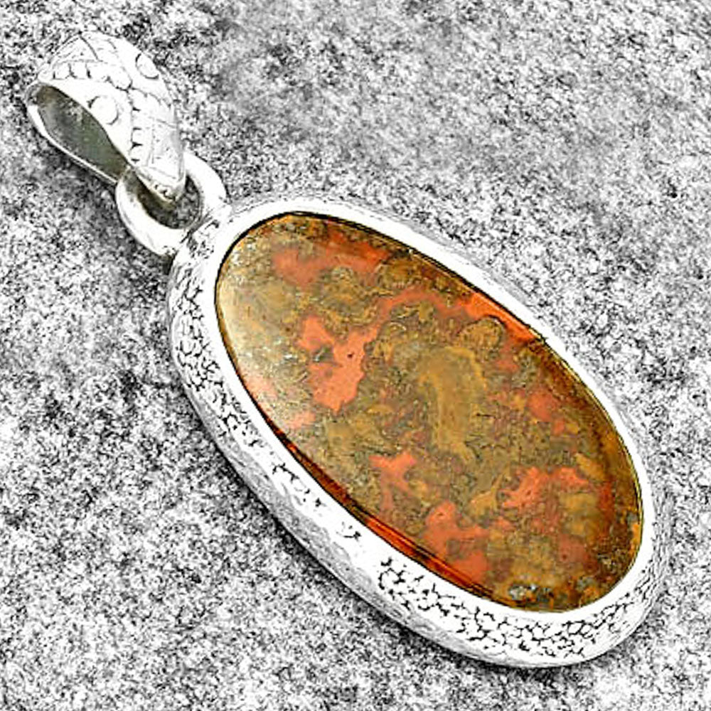 Natural Rare Cady Mountain Agate Pendant P-1538 SDP131703
