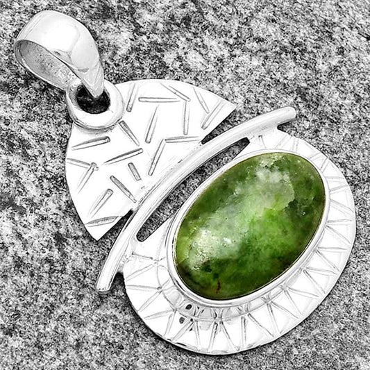 Natural Serpentine Pendant P-1191 SDP132383