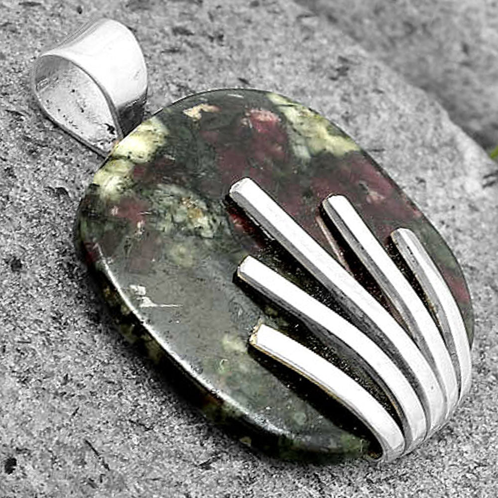 Natural Russian Eudialyte Pendant P-1559 SDP135503