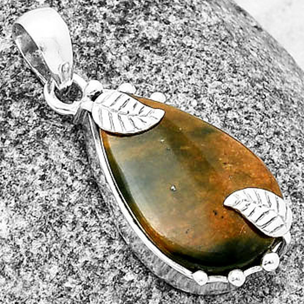 Natural Chrome Chalcedony Pendant P-1226 SDP137618