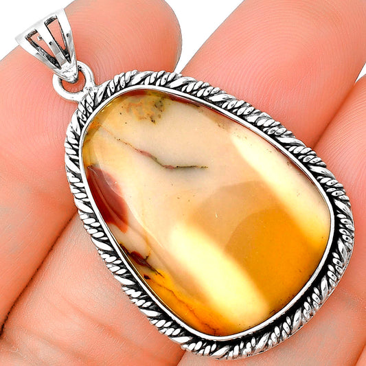 Natural Red Mookaite Pendant P-1074 SDP138789-0