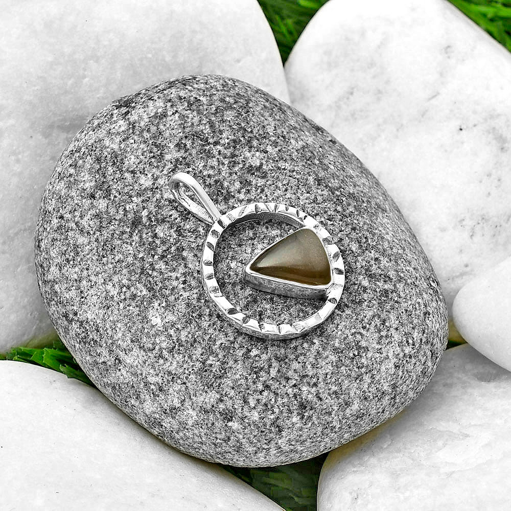 Natural Gray Moonstone Pendant P-1067 SDP139583