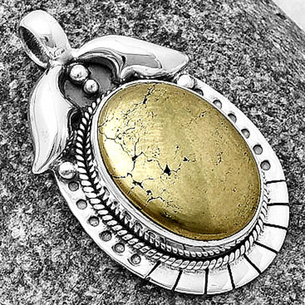 Apache Gold Healer's Gold - Arizona Pendant P-1568 SDP140337