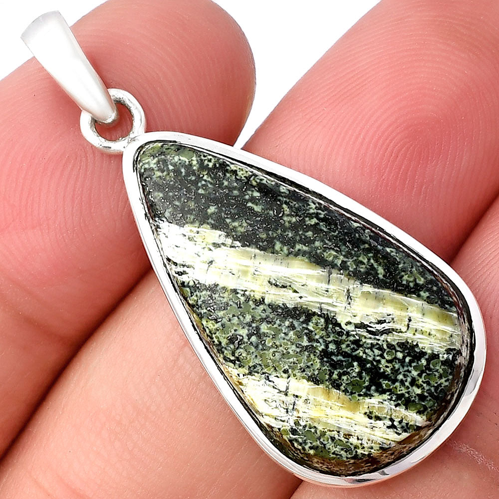 Natural Chrysotile Pendant P-1002 SDP140512