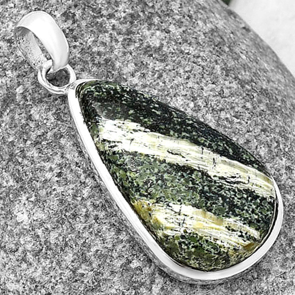 Natural Chrysotile Pendant P-1002 SDP140512