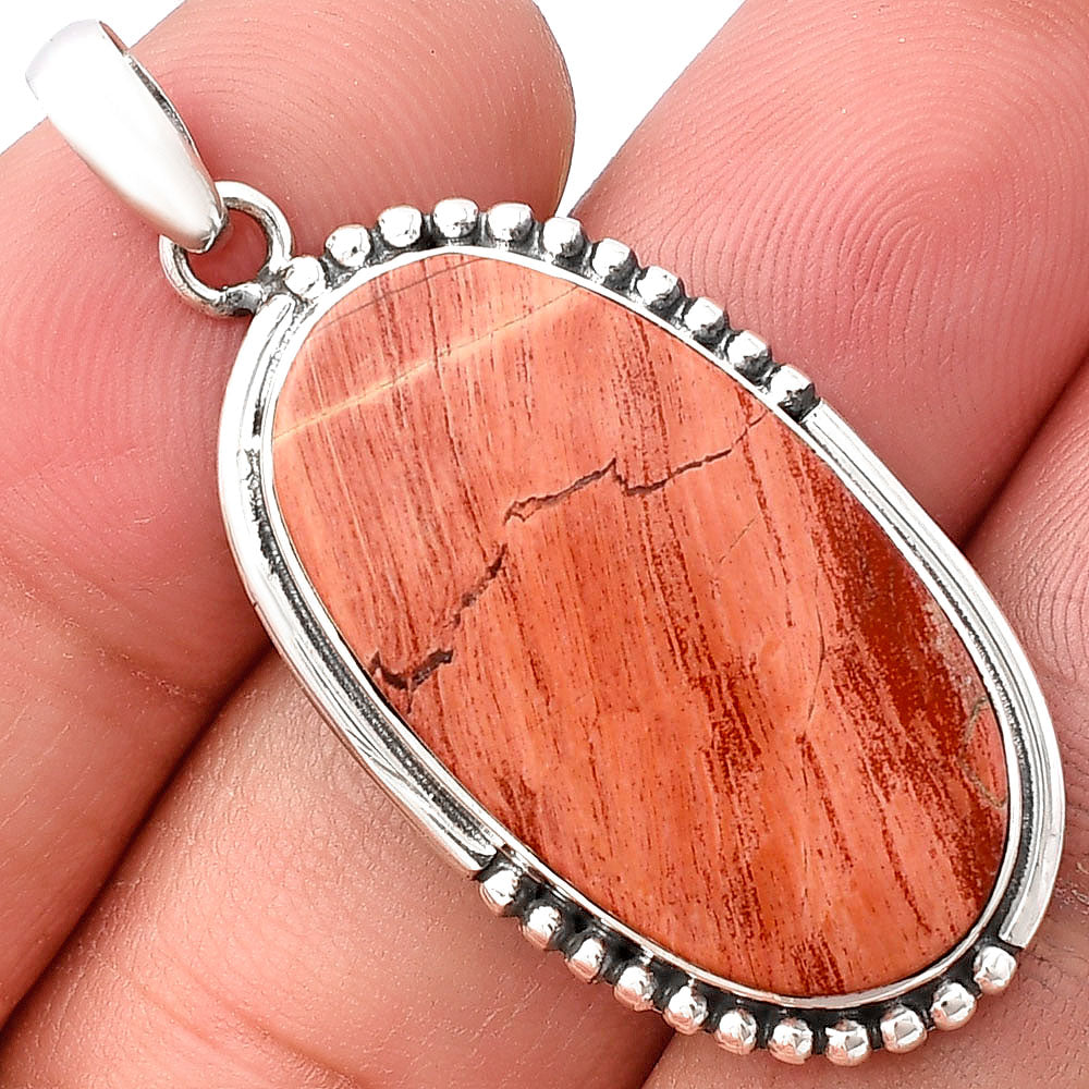 Natural Snake Skin Jasper Pendant P-1073 SDP140853