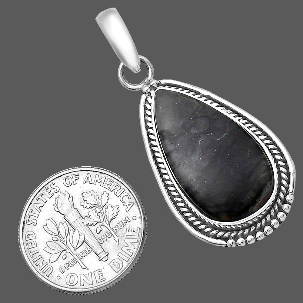Natural Picasso Jasper Pendant P-1511 SDP143774