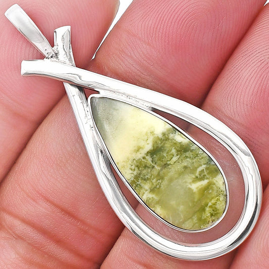 Natural Serpentine Pendant P-1314 SDP143992