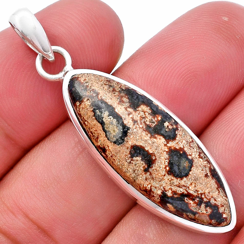 Natural Viper Skin Jasper Pendant P-1002 SDP144554