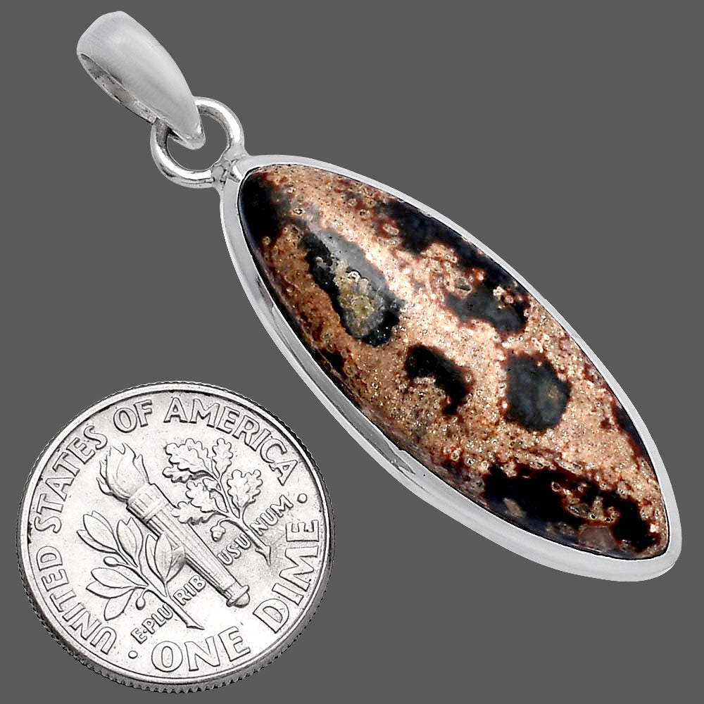Natural Viper Skin Jasper Pendant P-1002 SDP144554