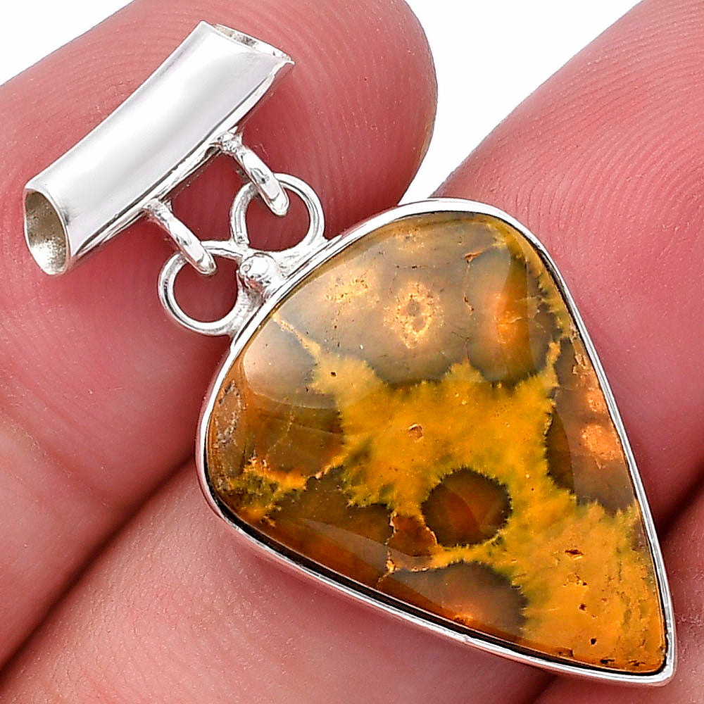 Natural Ocean Jasper - Madagascar Pendant P-1198 SDP144646
