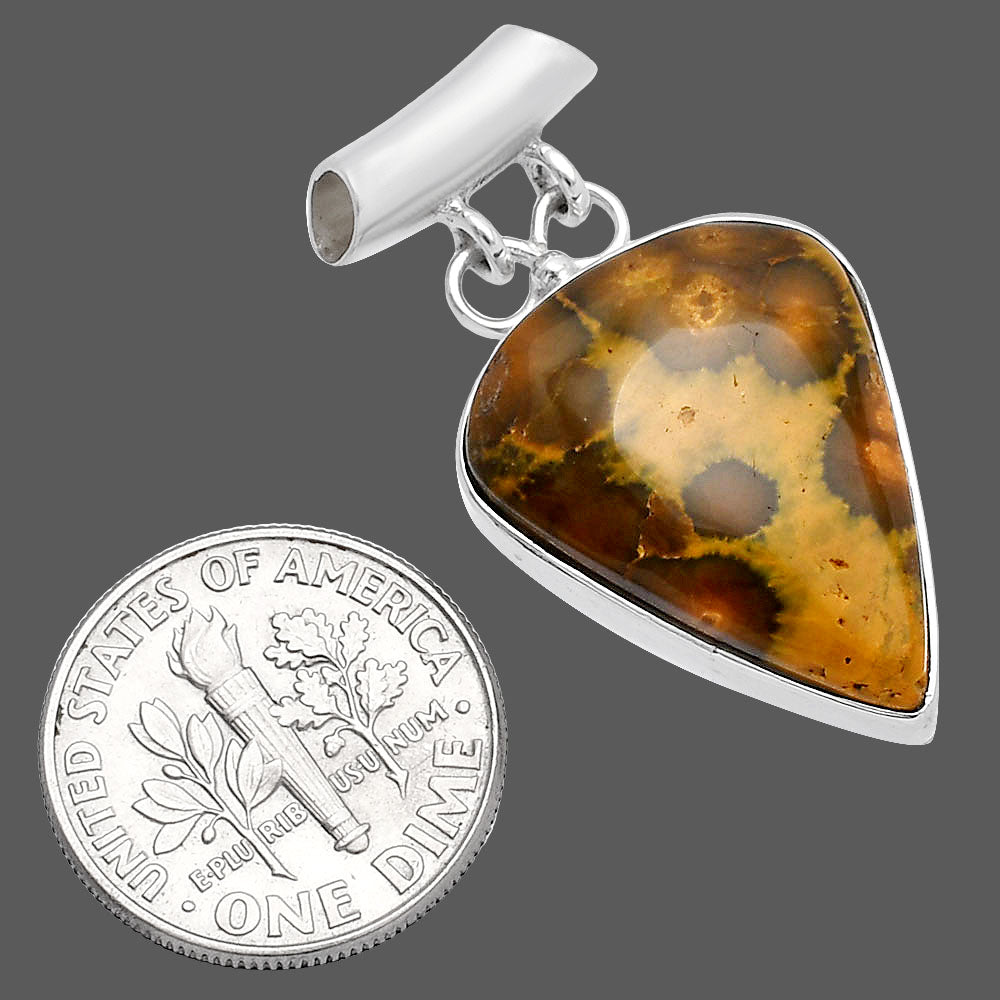 Natural Ocean Jasper - Madagascar Pendant P-1198 SDP144646