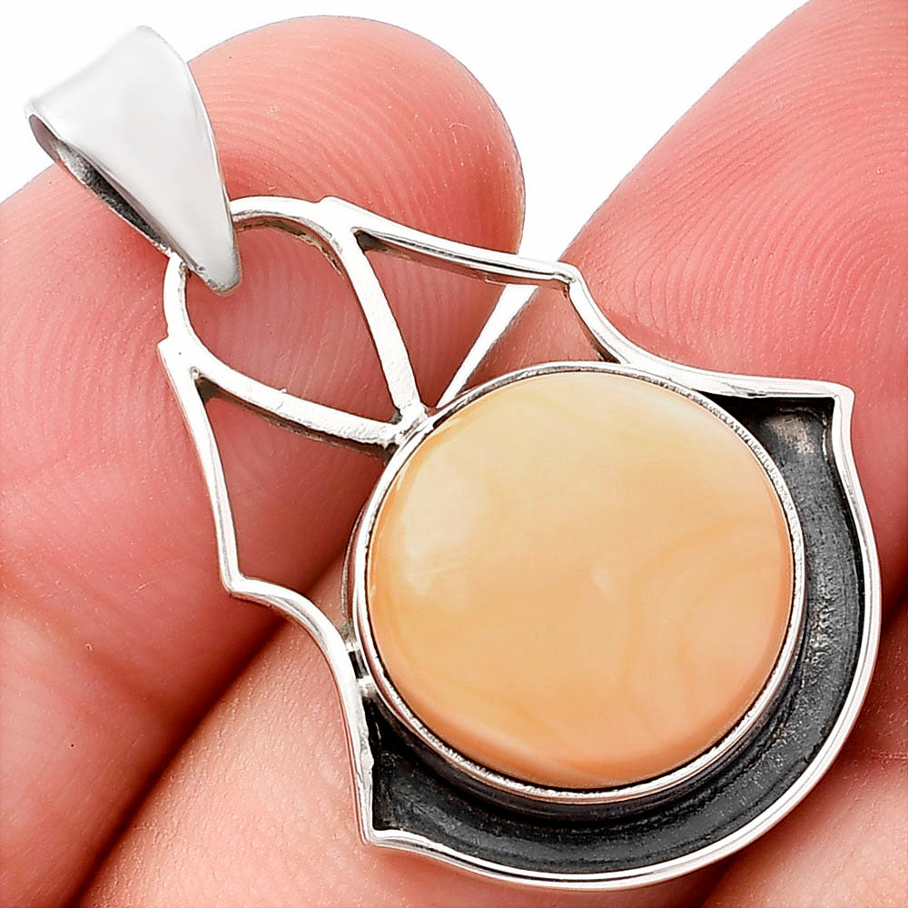 Natural Spiny Oyster Shell - Arizona Pendant P-1197 SDP144747-0
